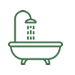 bath icon green